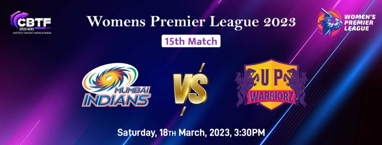Womens Premier League 2023: UP Warriorz Won by 5 Wickets Against Mumbai Indians Women 