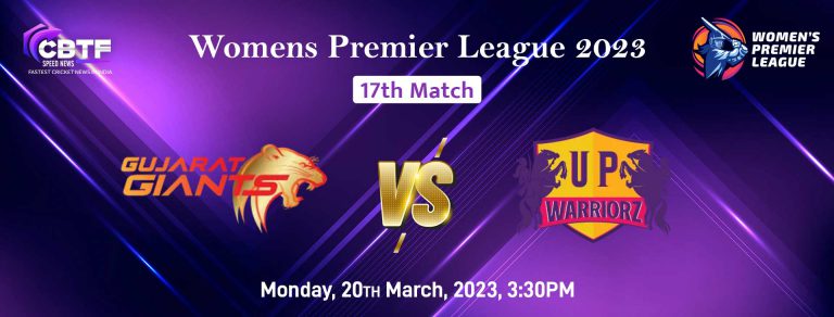 Womens Premier League 2023: UP Warriorz Triumphed Over Gujarat Giants by 3 Wickets