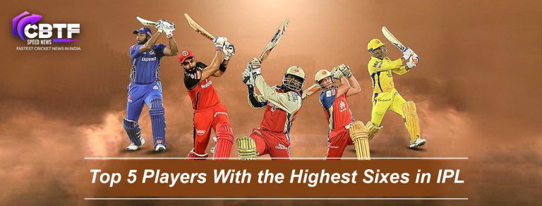 Top 5 Players With the Highest Sixes in IPL