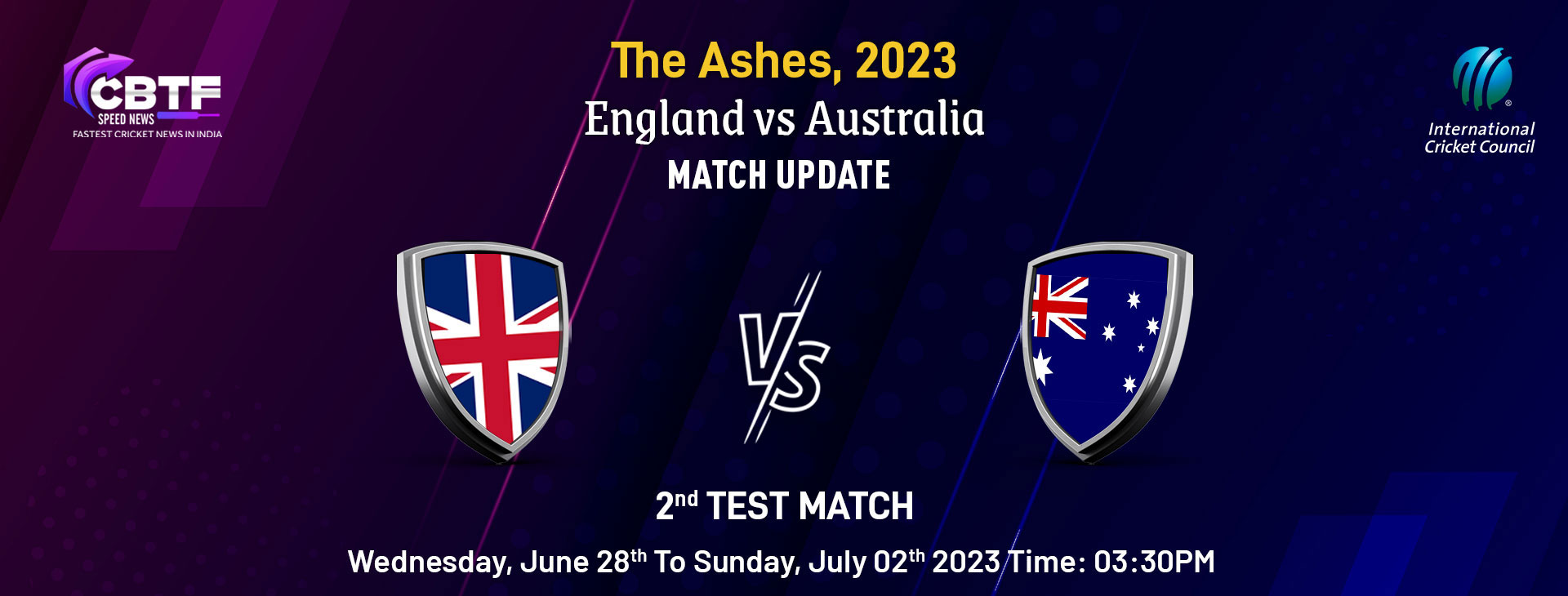 The Ashes, 2023 England vs Australia, 2nd Test, Day 1 Tendon Batting