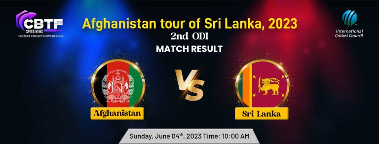 Afghanistan tour of Sri Lanka, 2023: Sri Lanka Leveled the Series by 1-1 by Thrashing Afghanistan 132 Runs