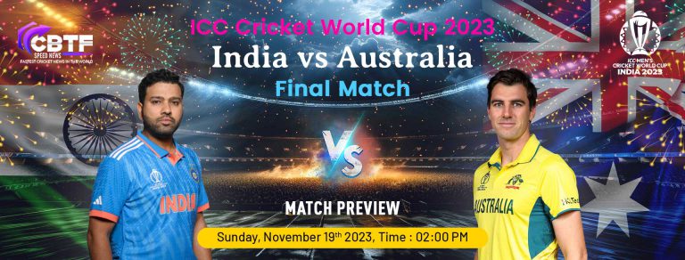 ICC Cricket World Cup 2023: India vs Australia, Final, Preview