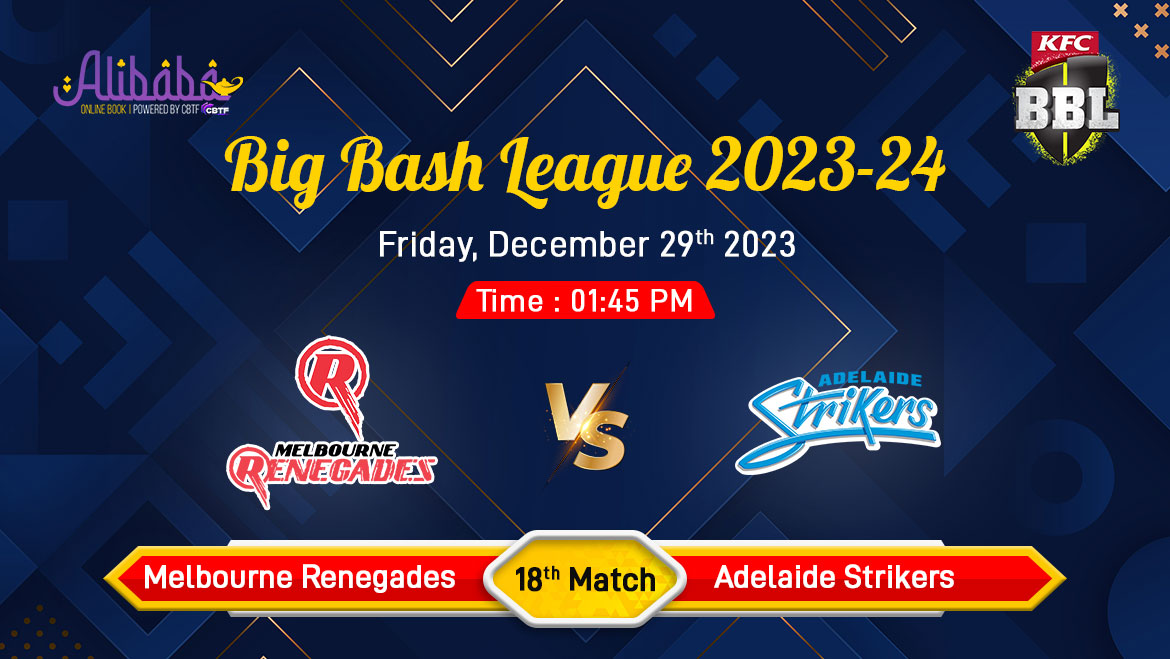 BBL 2023, Match 18: Renegades Comfortably Chased Down Target Set by ...