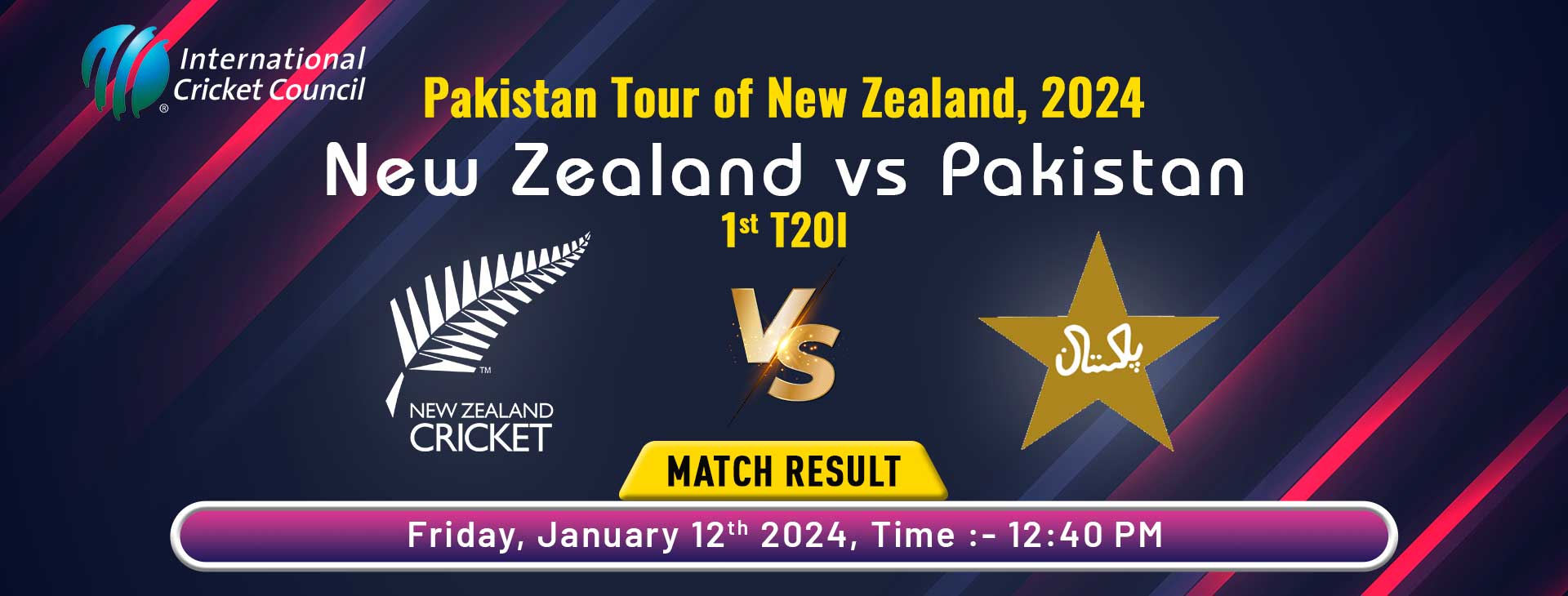 Nz Vs Pak St T I New Zealand Clinch Dominant Victory In T I Opener