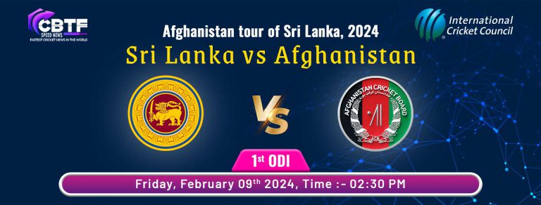 Afghanistan tour of Sri Lanka 2024, Sri Lanka vs Afghanistan, 1st ODI, Sri Lanka Won By 42 Runs