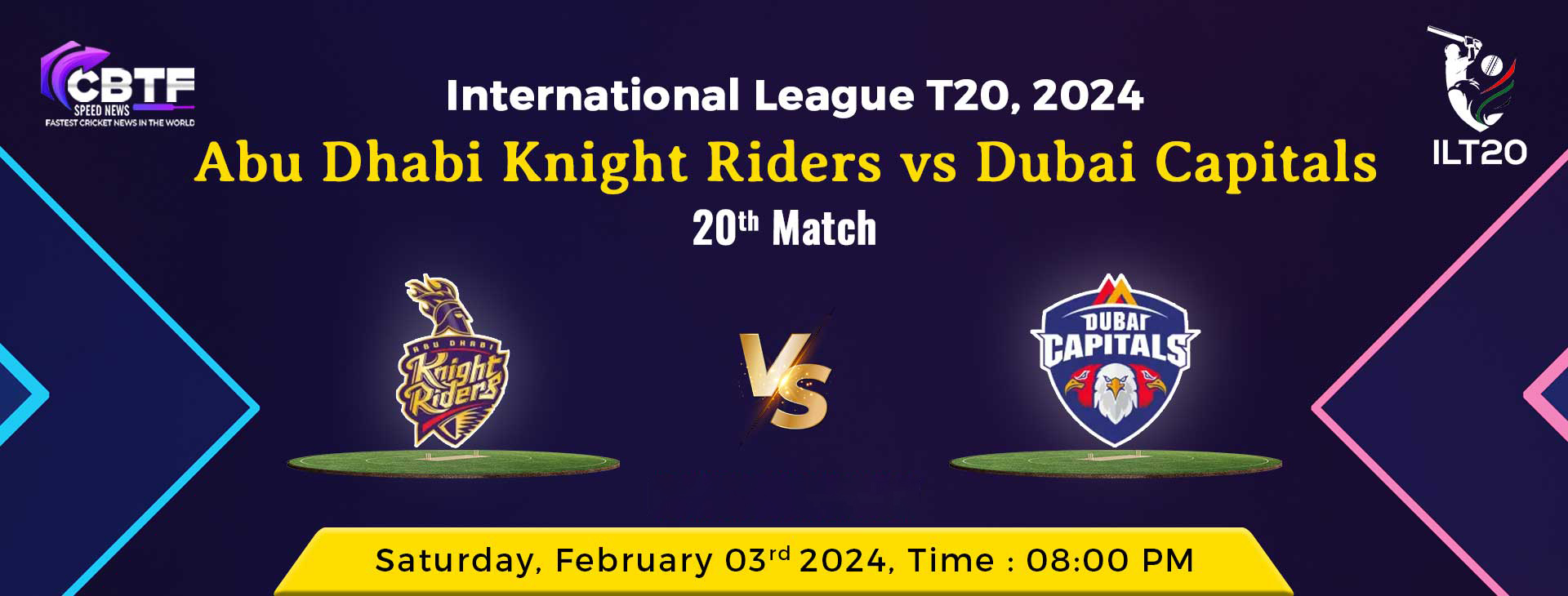 International League T20, 2024, Abu Dhabi Knight Riders vs Dubai