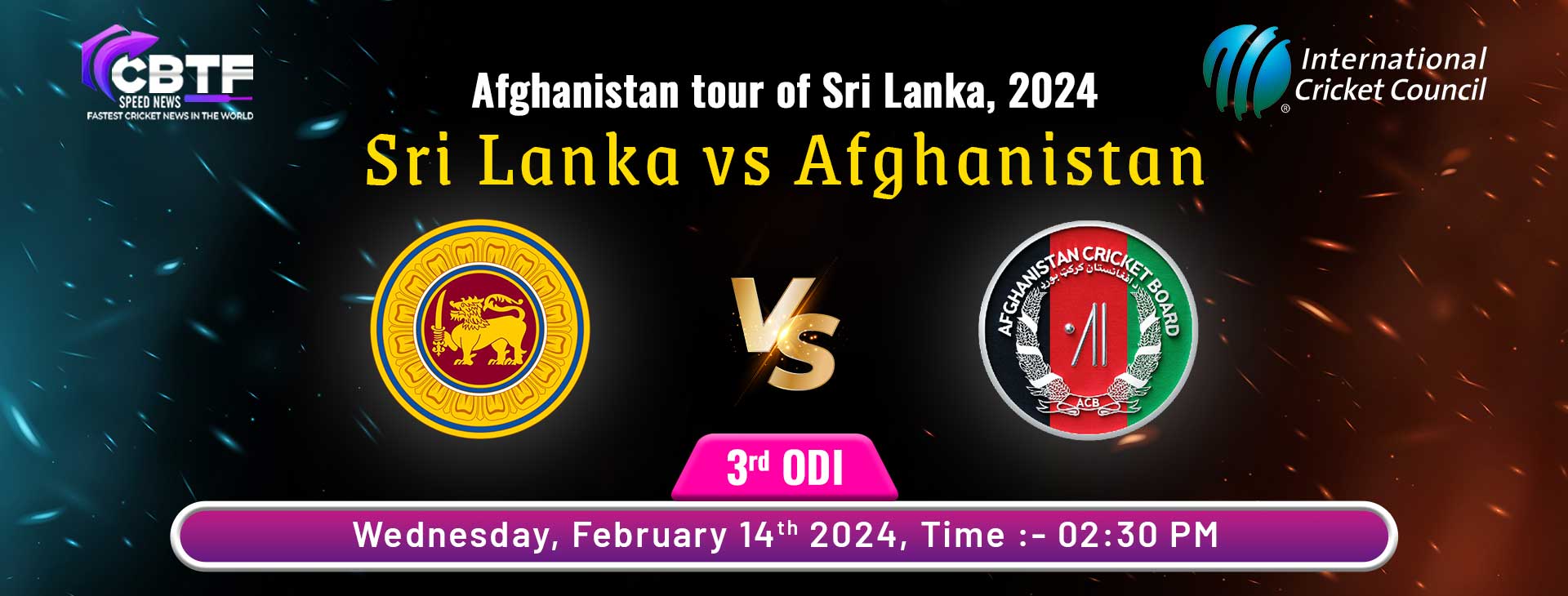 Afghanistan tour of Sri Lanka, 2024, Sri Lanka vs Afghanistan, 3rd ODI