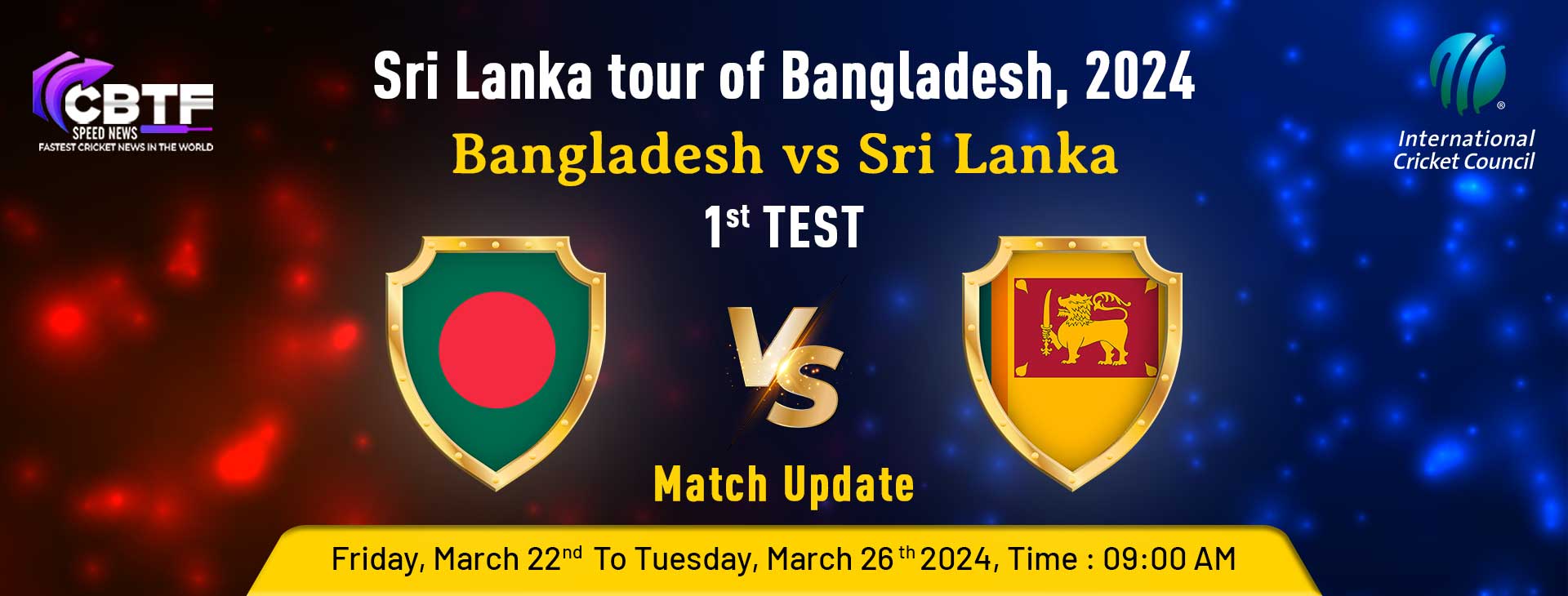 Sri Lanka tour of Bangladesh, 2024, Bangladesh vs Sri Lanka, 1st Test